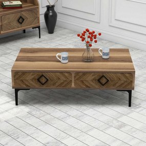 Mesa de Centro Samba – Nogueira – 105x34,6x60 cm