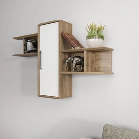 Prateleira de Parede Olida – Nogueira – 118,6x35x51,8 cm