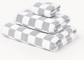 Westwing Crosby Studios, Conjunto de toalhas de algodão Damier, vários tamanhos