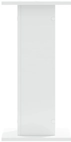 Suportes p/ plantas 2 pcs 30x30x60 cm derivados madeira branco