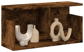 vidaXL Armário de parede 60x20x30 cm deriv. madeira carvalho fumado
