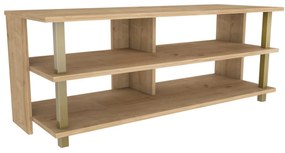 Móvel para TV Pueblo – Ouro Carvalho – 120 cm x 44,6 cm x 47,4 cm