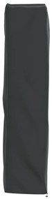 Capas p/ aquecedor forma pirâmide 2pcs 58x58x228 cm oxford 420D