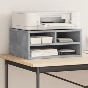 Suporte de impressora 49x40x22,5 cm derivados de madeira branco
