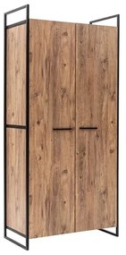 Guarda-roupa Dynamic – Pinho Atlântico – 104 x 225 x 52 cm