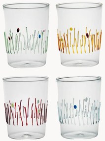 Copos artesanais Quattro Stagioni, conjunto de 4