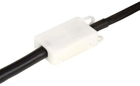 Candeeiro suspenso industrial 32 cm E27 branco