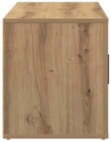 Armário de TV vidaXL Carvalho Artisan 100x35x40 cm Madeira engenheirad
