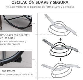 Espreguiçadeira de Exterior com Apoio para os Braços e Efeito de Vime