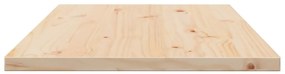 Tampos de mesa retangulares 4 pcs 100x50x2,5 cm pinho maciço