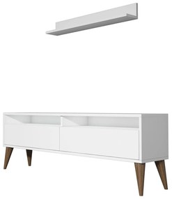 Móvel TV Best – Branco – 150x50x30 cm