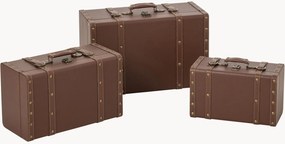 Caixas de arrumação Voyage, conjunto de 3
