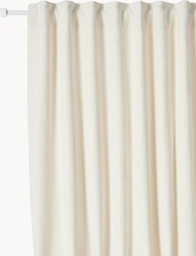 Cortinas opacas com multi-banda Lasha, conjunto de 2, L 135 cm