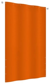 vidaXL Tela de varanda 140x240 cm tecido oxford laranja