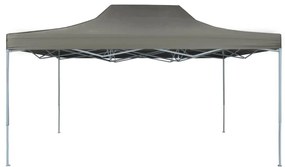 Tenda dobrável profissional para festas 3x4 m aço antracite
