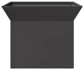 Fire Pit Preto 50 x 50 x 40 cm Aço