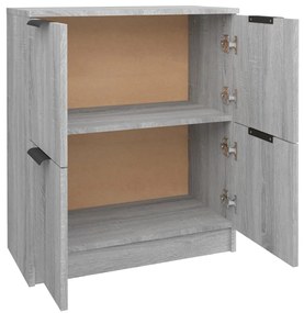 Aparador 60x30x70 cm derivados de madeira cinzento sonoma