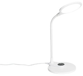 Candeeiro de mesa e parede branco LED dimmer toque - JONI Design