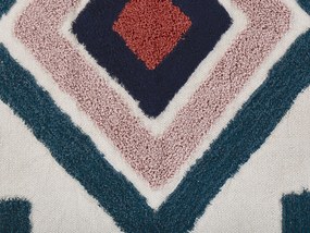 Tapete de algodão multicolor 80 x 150 cm KOZLU Beliani