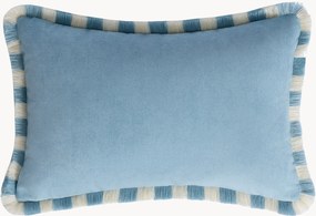 Almofada decorativa em veludo artesanal Happy