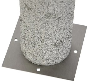 Lâmpada de pé moderna de granito ao ar livre de 40 cm - feliz Moderno