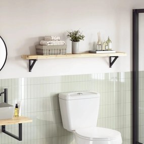 vidaXL Tampo de mesa retangular 120x20x4 cm madeira de acácia maciça