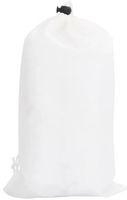 Rede de camuflagem com saco de arrumação 708x423 cm branco