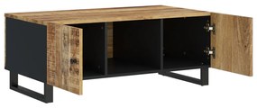 Mesa de centro madeira de mangueira maciça/derivados de madeira