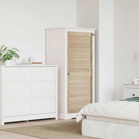vidaXL Porta de Armário com porta Natural 140.5 x 2 x 59.5 cm