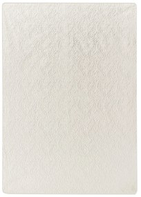 Colcha com relevo creme 140 x 210 cm RUDKHAN Beliani