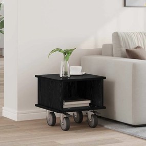 vidaXL Suporte para TV Carvalho Preto 37 x 35 x 35 cm