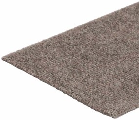 Tapetes de escada adesivos 30 pcs 76x20 cm retangular creme