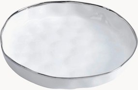 Taça rasa em porcelana Gustav