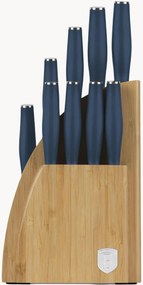 Conjunto de facas de cozinha em aço inoxidável com suporte Deep Sea, conjunto de 10