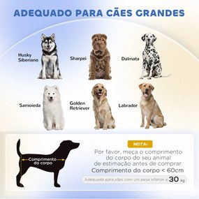 Sofá para Cães Cama Elevada para Cães Estofada com Almofada Lavável e Pés de Madeira de Pinho 98x67x25 cm Cinza Escuro
