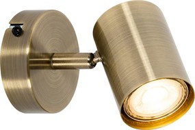 Projetores modernos bronze inclináveis - Jeana