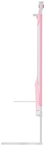 Barra de segurança p/ cama infantil tecido 140x25 cm rosa