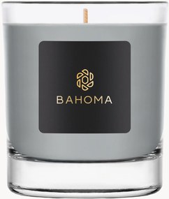Vela perfumada artesanal Ash (sal marinho, madeira seca)