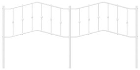 Cabeceira de cama 193 cm metal branco