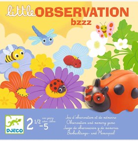 Jogo de observação Little observation Bzzz DJECO multicolor