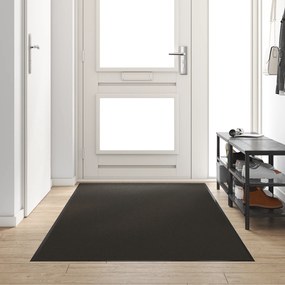 Capacho Rectangular vidaXL Preto 120x250 cm