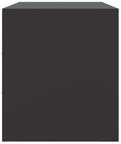 Móvel de TV 67x39x44 cm aço preto