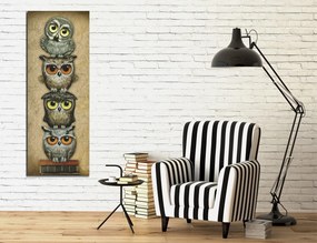 Pintura Decorativa em Tela PC119 – Multicolor – 30 x 80 cm