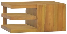 338255 vidaXL Armário de parede p/ casa de banho 60x45x30 cm teca maciça
