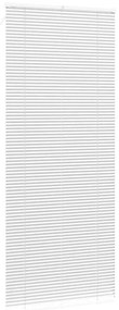 Persiana de Janela com cortinas Outros Manual Branco 80 x 130 cm Alumí