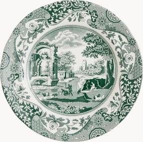 Pratos de sobremesa em grés Heritage Green Italian, conjunto de 4