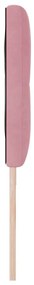 Cabeceira vidaXL Estofada com Botões Rosa 180 cm Veludo