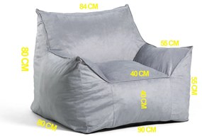 <puff> Cinema – Roxo – 90x80x55 cm | Tribo Home