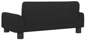 Cama para cães 70x45x30 cm tecido preto