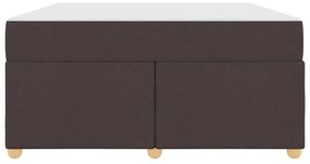 Estrutura da Cama Outros Castanho escuro 160 x 200 cm tecido